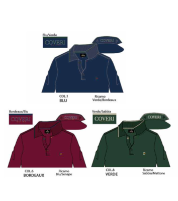 POLO UOMO M/L PL3107 Ingrosso ENRICO COVERI Tellini S.r.l.