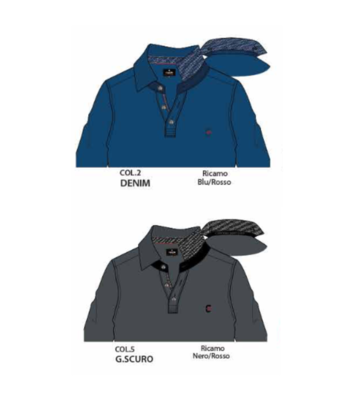 POLO UOMO M/L PL3566 Ingrosso ENRICO COVERI Tellini S.r.l.