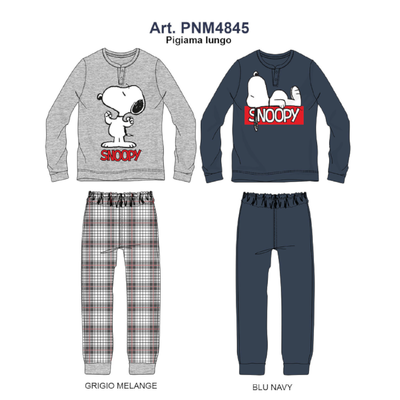 PIGIAMA RAGAZZO M/L PNM4845C Tellini S.r.l. Ingrosso Abbigliamento