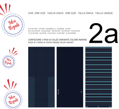 TRIS CALZINO LUNGO UOMO PRESENT Ingrosso ENRICO COVERI Tellini S.r.l.