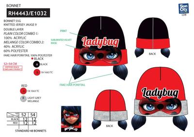 CUFFIA BAMBINA RH4443 Tellini S.r.l. Ingrosso Abbigliamento