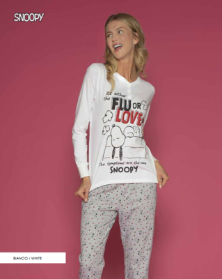 PIGIAMA DONNA M/L SND2656 Tellini S.R.L. Veleprodajna odjeća
