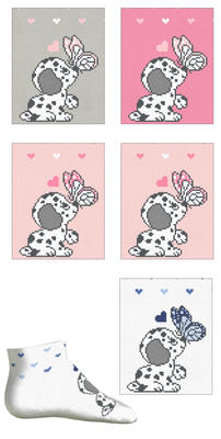 CALZINO CORTO NEONATA SNEAKERS GIRL Tellini S.r.l. Ingrosso Abbigliamento