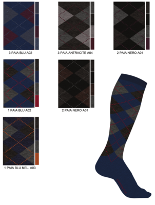 CALZINO LUNGO UOMO 0637 SNOWBIKE PILE Tellini S.r.l. Ingrosso Abbigliamento