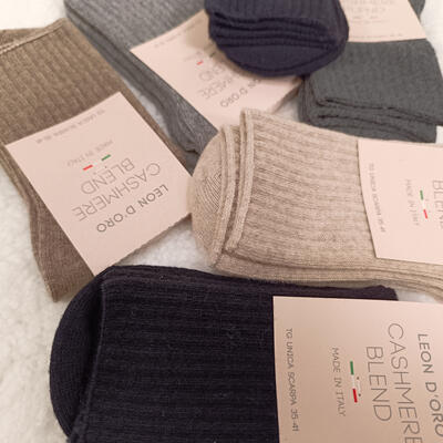 CALZINO CORTO DONNA 710 CASHMERE Ingrosso LEON D'ORO Tellini S.r.l.