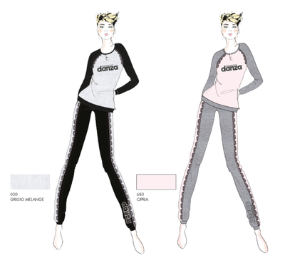 SERAPH-PYJAMAS FÜR DAMEN M/L B2DD20196 Tellini S.R.L. Großhandelskleidung