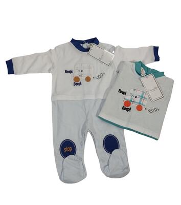 TUTINA NEONATO TJ14AA Ingrosso Abbigliamento Neonato 0/30 Mesi Tellini S.r.l.
