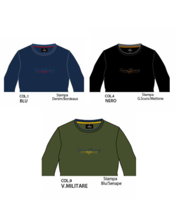 TSHIRT UOMO M/L TJ3561 Ingrosso ENRICO COVERI Tellini S.r.l.