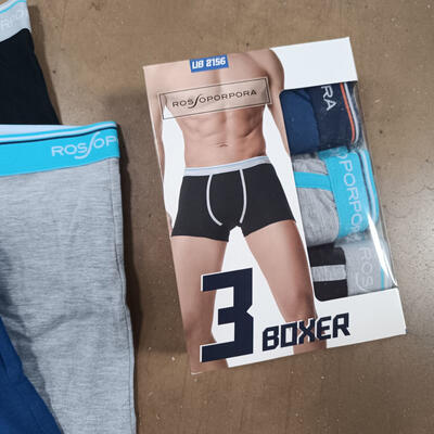 TRIS BOXER UOMO UB2156 Tellini S.r.l. Ingrosso Abbigliamento