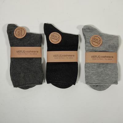 CALZINO CORTO DONNA V581 CASHMERE Tellini S.r.l. Ingrosso Abbigliamento