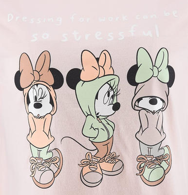 TSHIRT DONNA M/M WE3525 Ingrosso CARTOONS Tellini S.r.l.