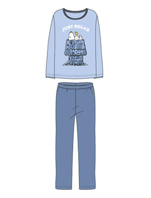 PIGIAMA DONNA M/L XH36046 Ingrosso CARTOONS Tellini S.r.l.