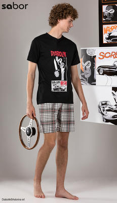 PIGIAMA UOMO M/M DKM4817 Tellini S.r.l. Ingrosso Abbigliamento