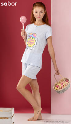 PIGIAMA RAGAZZA M/M PFD7549C Tellini S.r.l. Ingrosso Abbigliamento
