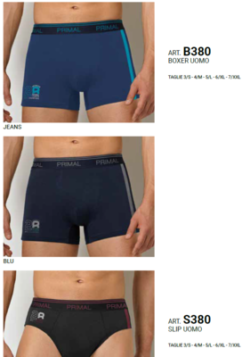 TRIS BOXER UOMO B380 Ingrosso Intimo Tellini S.r.l.