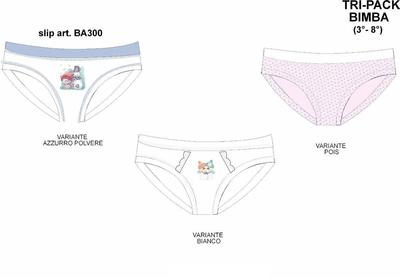 SLIP BAMBINA BA300 Tellini S.r.l. Ingrosso Abbigliamento