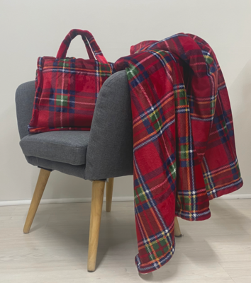 PLAID+BORSA BANNER 130X160 Tellini S.r.l. Ingrosso Abbigliamento