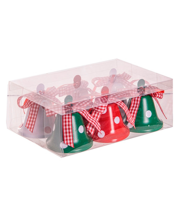 SET CAMPANELLE 6PZ DOTS Ingrosso Tessile Casa Tellini S.r.l.