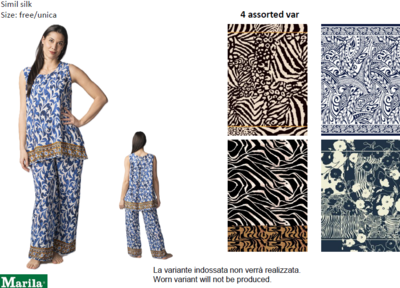 COMPLETO DONNA S/L CELESTE Tellini S.R.L. Velkoobchodní oblečení