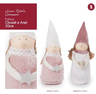 PUPAZZO 405617FATINA CHRISELL E ARIEL 20CM Tellini S.r.l. Ingrosso Abbigliamento