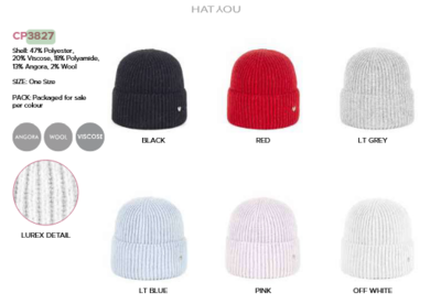 CUFFIA DONNA CP3827 Tellini S.r.l. Ingrosso Abbigliamento