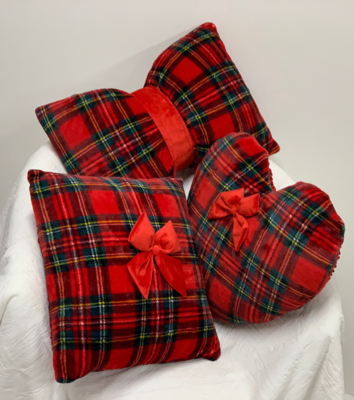 CUSCINO SAGOMATO TARTAN Ingrosso Accessori letto Tellini S.r.l.