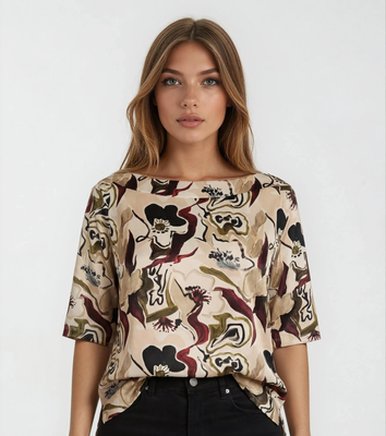 CAMICIA DONNA 3/4M D16 Tellini S.r.l. Ingrosso Abbigliamento