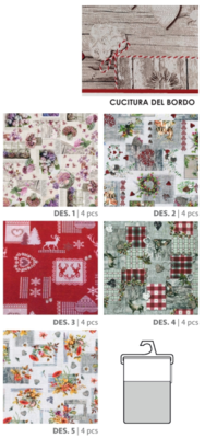 TOVAGLIA ANTIMACCHIA 12P SPLASH DES ALPES 140X230 Tellini S.r.l. Ingrosso Abbigliamento