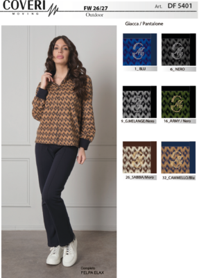 TUTA DONNA DF5401 Ingrosso Abbigliamento Donna Tellini S.r.l.