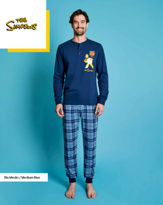 PIGIAMA UOMO M/L DYZ6728 Tellini S.R.L. Veleprodajna odjeća