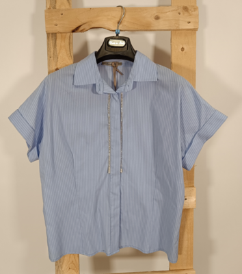 CAMICIA DONNA M/M E24075 Tellini S.r.l. Ingrosso Abbigliamento