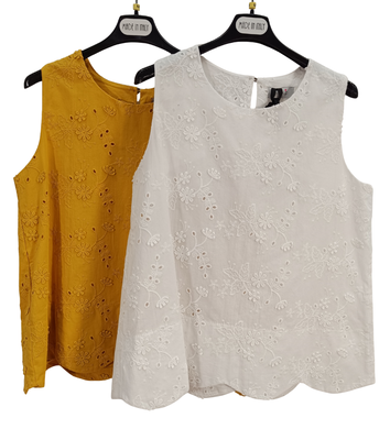 TOP DONNA E67685/EL Tellini S.r.l. Ingrosso Abbigliamento