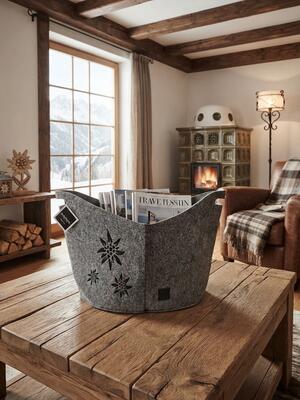 PORTA RIVISTE/LEGNO EDELWEISS BAG Ingrosso Arredo Tellini S.r.l.