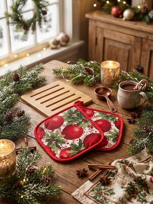 CONFEZIONE REGALO ACN9309 2PRESINE+SOTTOPENTOLA LEGNO Tellini S.r.l. Ingrosso Abbigliamento