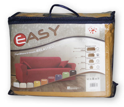 COPRIDIVANO EASY 4P Ingrosso Tessile Casa Tellini S.r.l.