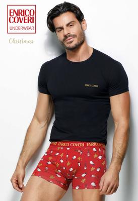 KOMPLETTE UNTERWÄSCHE MANN EC1238 WEIHNACHTEN Tellini S.R.L. Großhandelskleidung