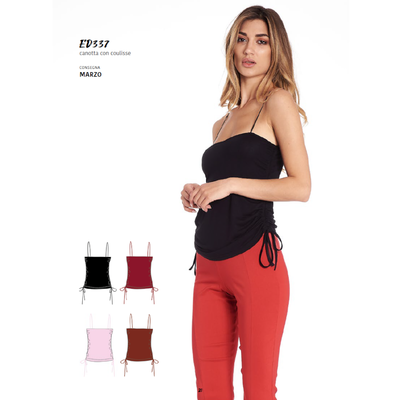 CANOTTA DONNA S/S ED337 Tellini S.r.l. Ingrosso Abbigliamento