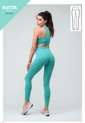 LEGGINGS DONNA ELF211 Ingrosso ELETTA MILANO Tellini S.r.l.