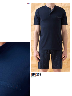 PIGIAMA UOMO M/M EP1259 Tellini S.r.l. Ingrosso Abbigliamento