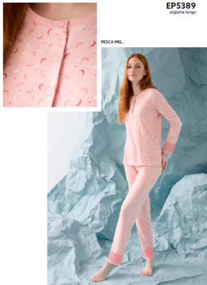 PIGIAMA DONNA M/L EP5389 Tellini S.R.L. Velkoobchodní oblečení