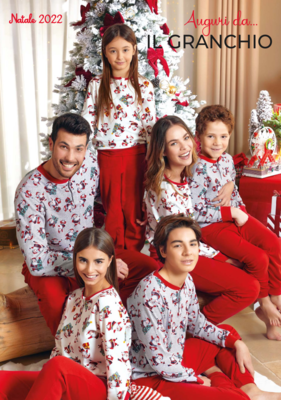 MÄDCHEN PYJAMAS M/L GP7030 WEIHNACHTEN Tellini S.R.L. Großhandelskleidung