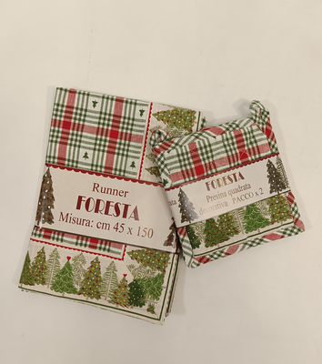 SET PRESINA 2PZ FORESTA Ingrosso Tessile Casa Tellini S.r.l.