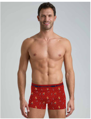BOXER NATALE UOMO GB1336 Tellini S.r.l. Ingrosso Abbigliamento