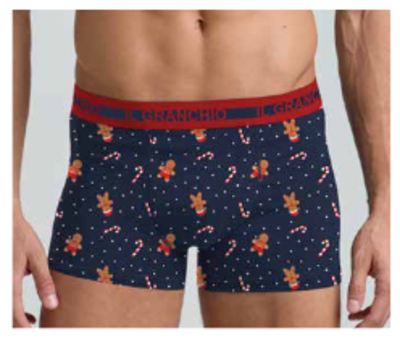 BOXER NATALE UOMO GB1336 Tellini S.r.l. Ingrosso Abbigliamento