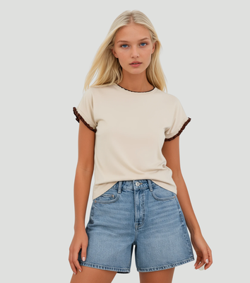 TSHIRT DONNA 3/4M GG2215 Ingrosso Abbigliamento Donna Tellini S.r.l.