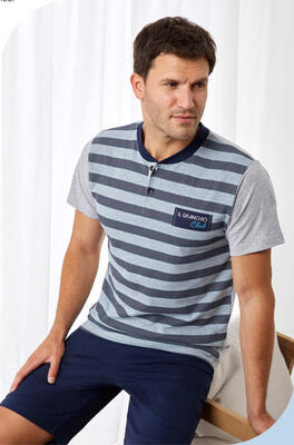 PIGIAMA UOMO M/M GP1156 Tellini S.r.l. Ingrosso Abbigliamento
