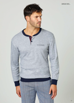 PIGIAMA UOMO M/L GP2123 Tellini S.R.L. Velkoobchodní oblečení