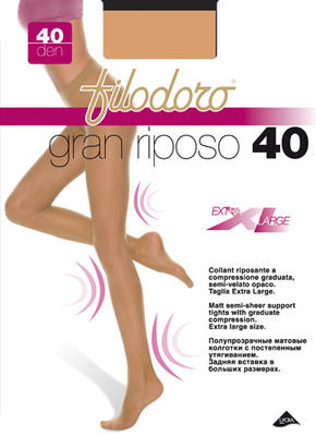 Cid 6 Collant 40 Den Ilary Riposante Calza Donna 