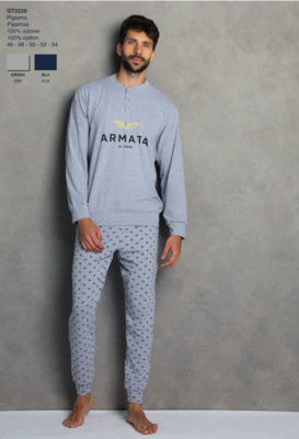 PIGIAMA UOMO M/L GT2230 Ingrosso ARMATA DI MARE Tellini S.r.l.