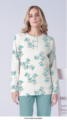 PIGIAMA SERAFINO DONNA M/L KF9000 Tellini S.r.l. Ingrosso Abbigliamento
